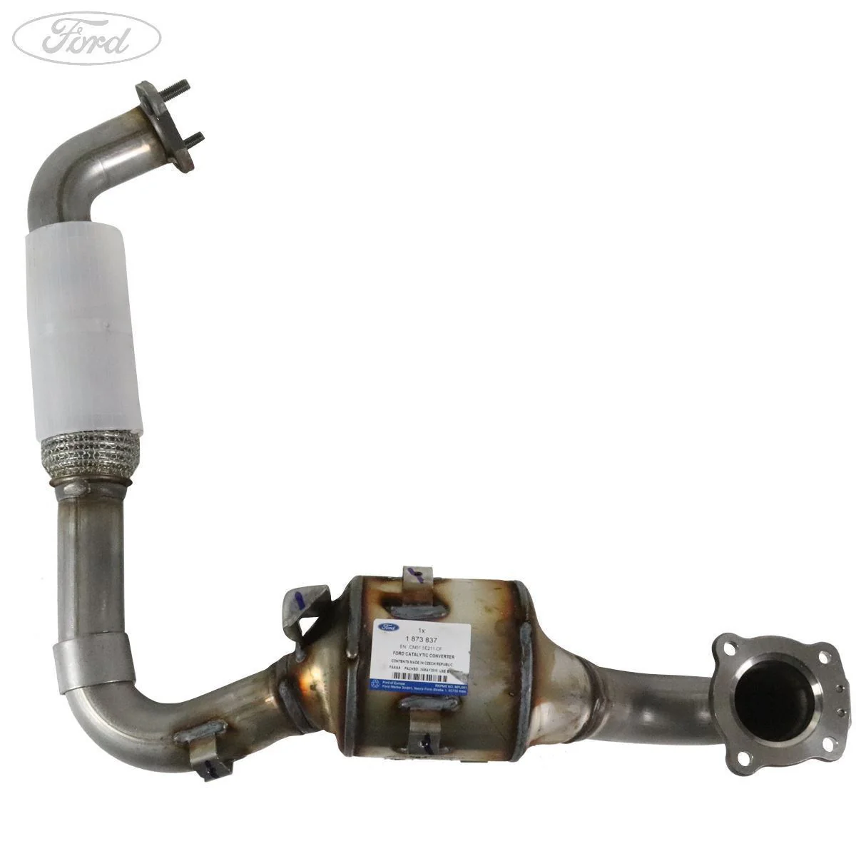 1.0 GTDI ECOBOOST EXHAUST CATALYTIC CONVERTER 2012-2015 - Image 5