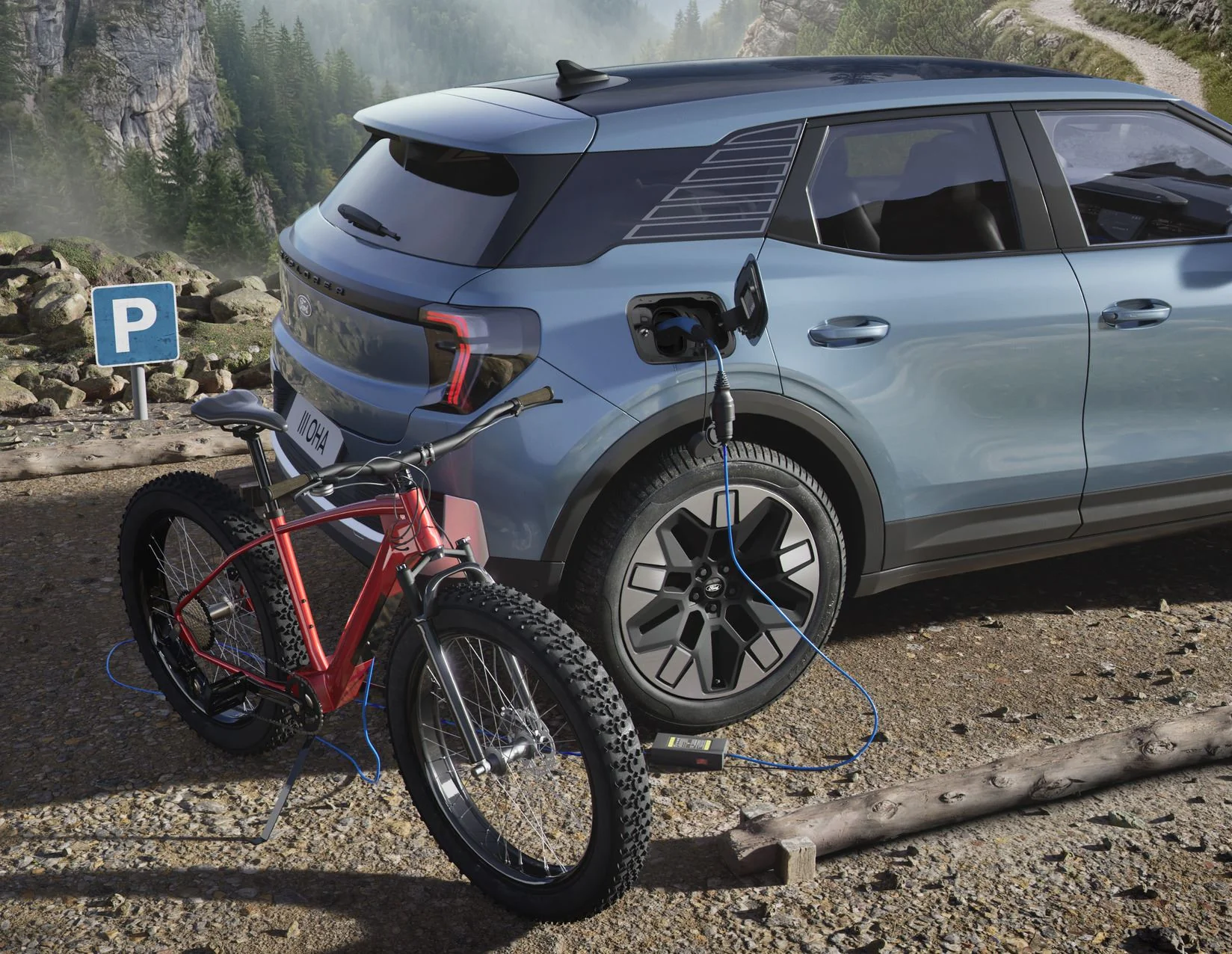ALL-ELECTRIC CAPRI®/ALL-ELECTRIC EXPLORER® V2L ADAPTOR FOR UNITED KINGDOM AND IRELAND