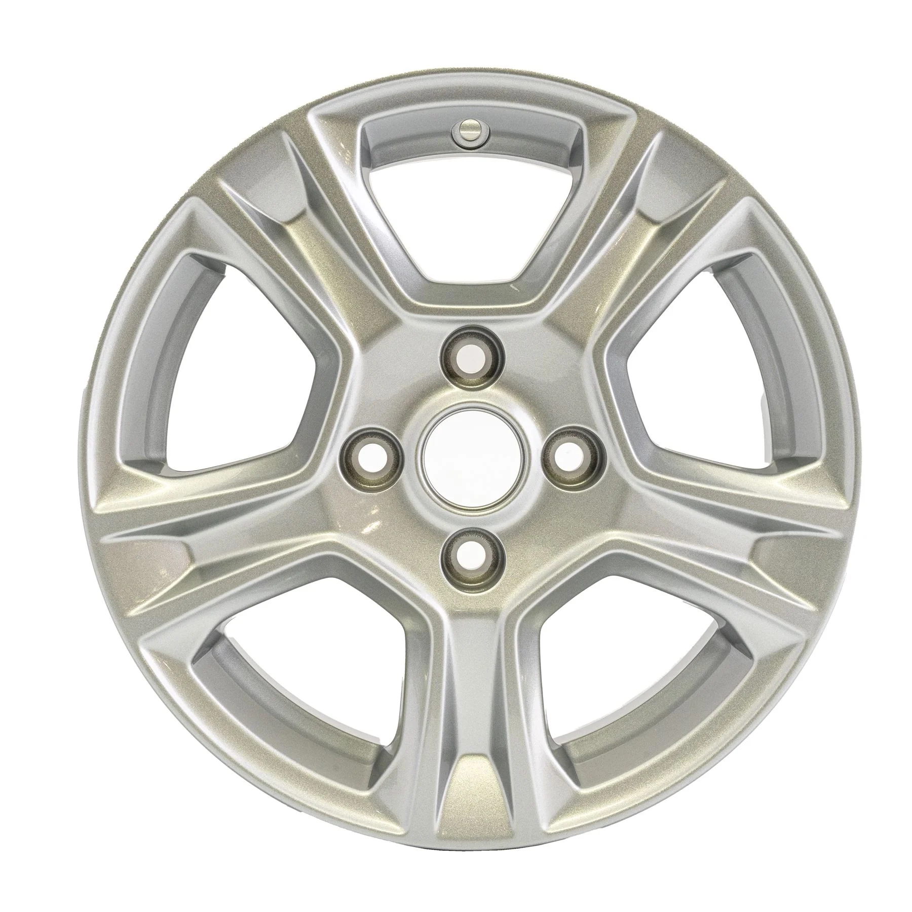 TRANSIT COURIER 15" ALLOY WHEEL 5-SPOKE DESIGN SILVER FINISH 2014-2023 - Image 3