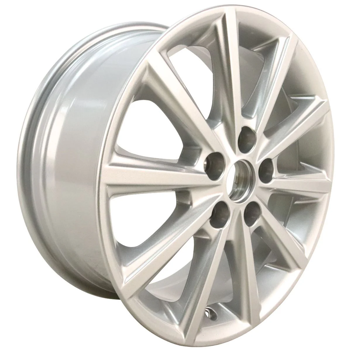 FOCUS 16" ALLOY WHEEL 10-SPOKE DESIGN SILVER FINISH 2014-2019 - Image 3