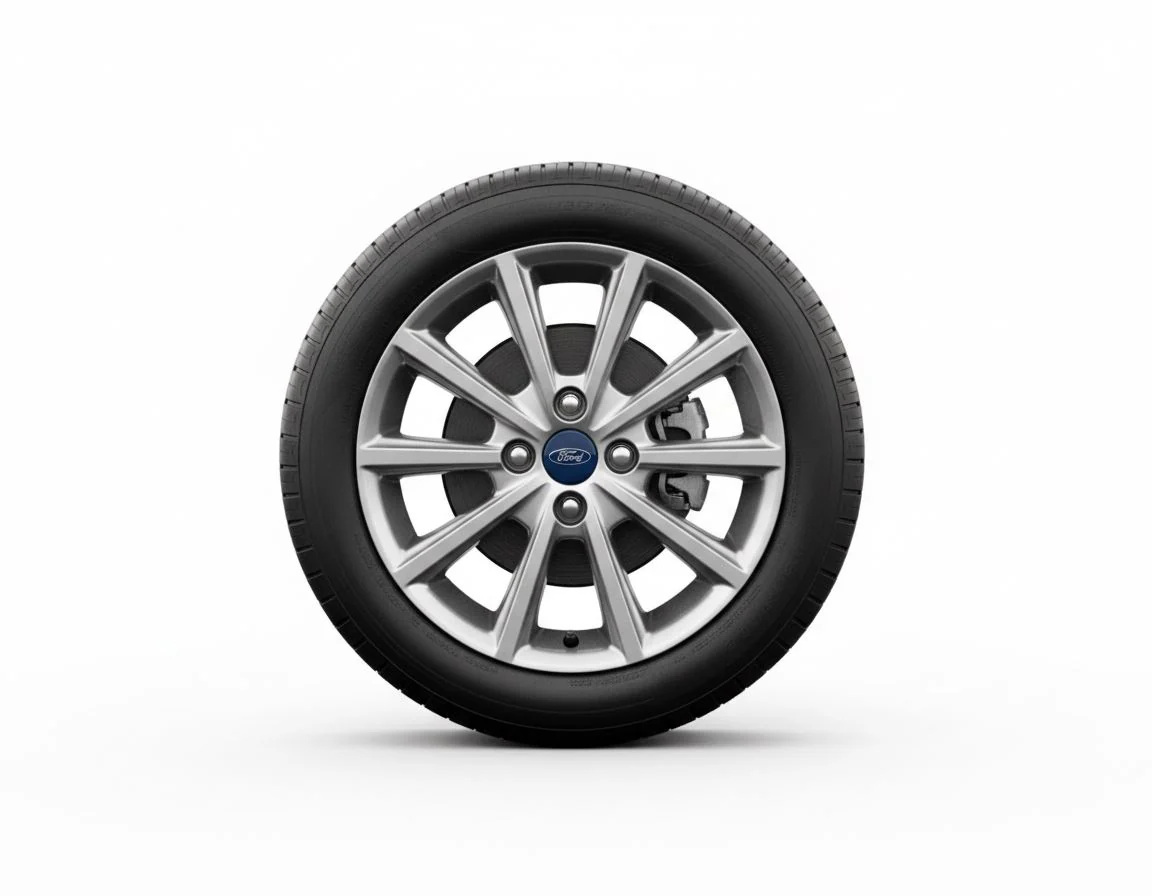FIESTA 16" ALLOY WHEEL 10-SPOKE DESIGN SPARKLE SILVER FINISH 2017-2023 - Image 3