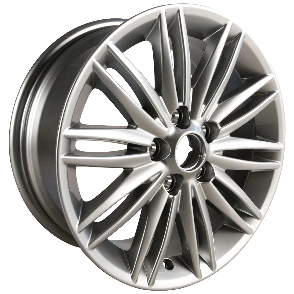 C-MAX GRAND C-MAX FOCUS 16" ALLOY WHEEL 10X2-SPOKE DESIGN SILVER FINISH 2011-2019 - Image 4
