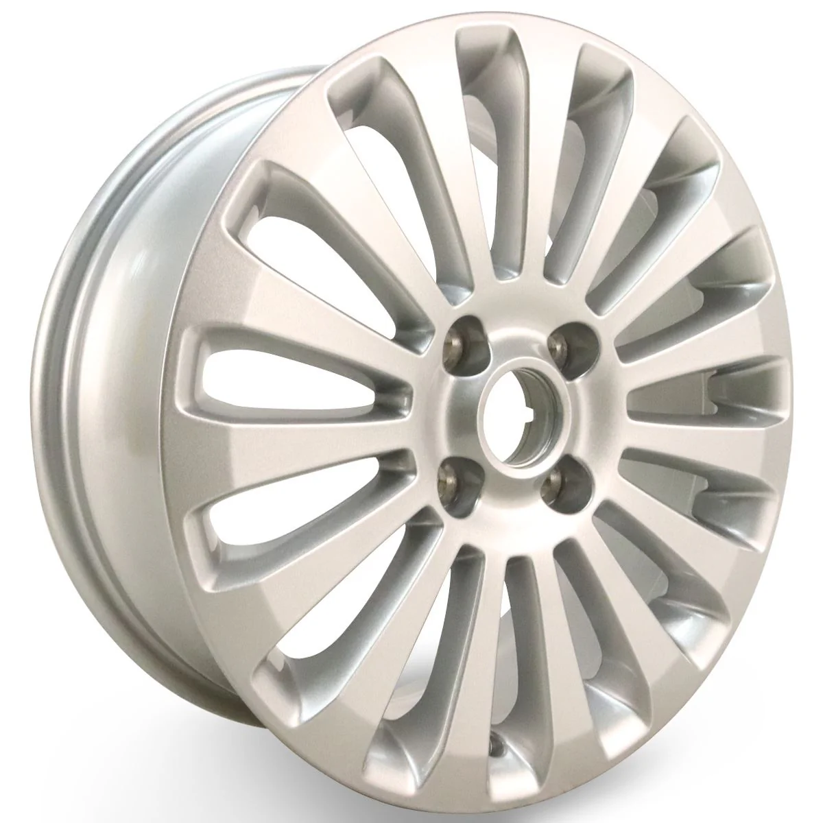 FIESTA 16" ALLOY WHEEL 15-SPOKE DESIGN SILVER FINISH 2008-2012 2237340 - Image 3