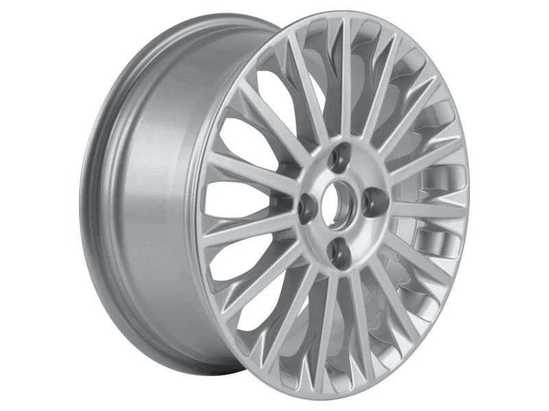 FIESTA 16" ALLOY WHEEL 15-SPOKE DESIGN SPARKLE SILVER FINISH 2012-2019 - Image 3
