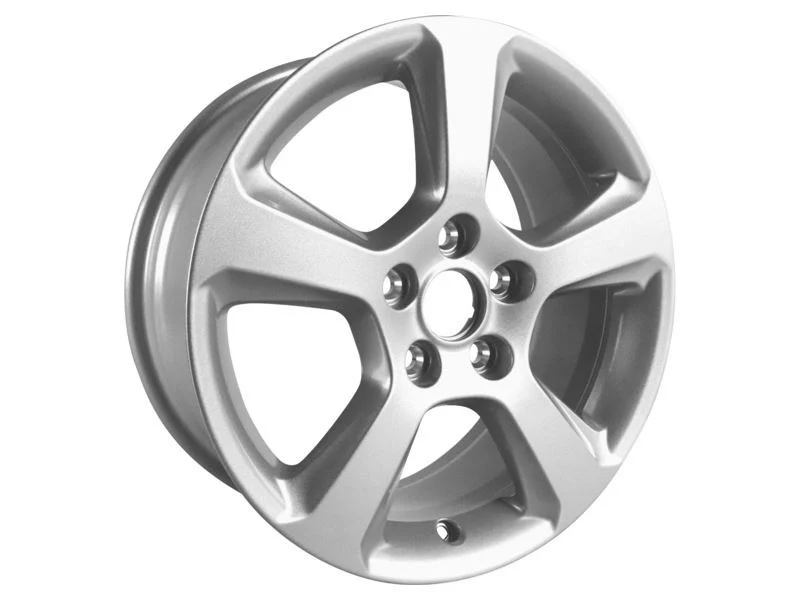 C-MAX GRAND C-MAX FOCUS ECONETIC 16" ALLOY WHEEL 5-SPOKE DESIGN SILVER FINISH 2013-2019 - Image 2
