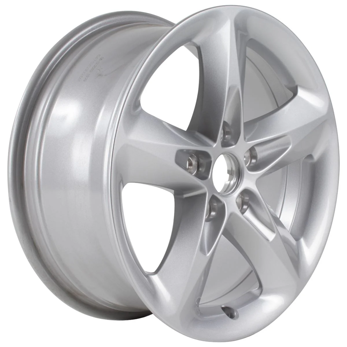 C-MAX FOCUS CABRIOLET 16" ALLOY WHEEL 5-SPOKE WHEEL DESIGN SILVER FINISH 2007-2011 - Image 3