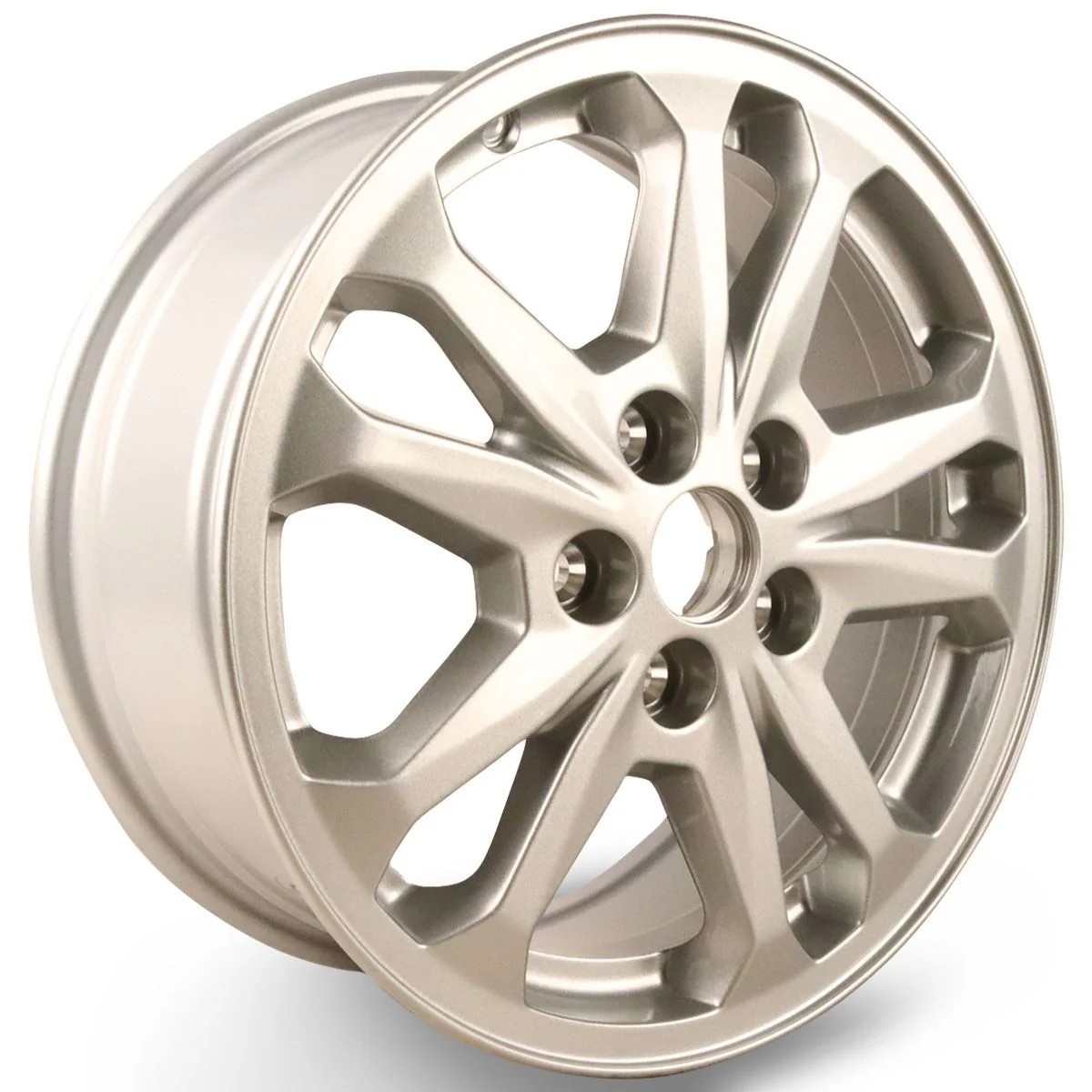 TRANSIT CONNECT/TOURNEO CONNECT 16" ALLOY WHEEL 5X2-SPOKE DESIGN SPARKLE SILVER FINISH 2018-2022 2251788 - Image 3