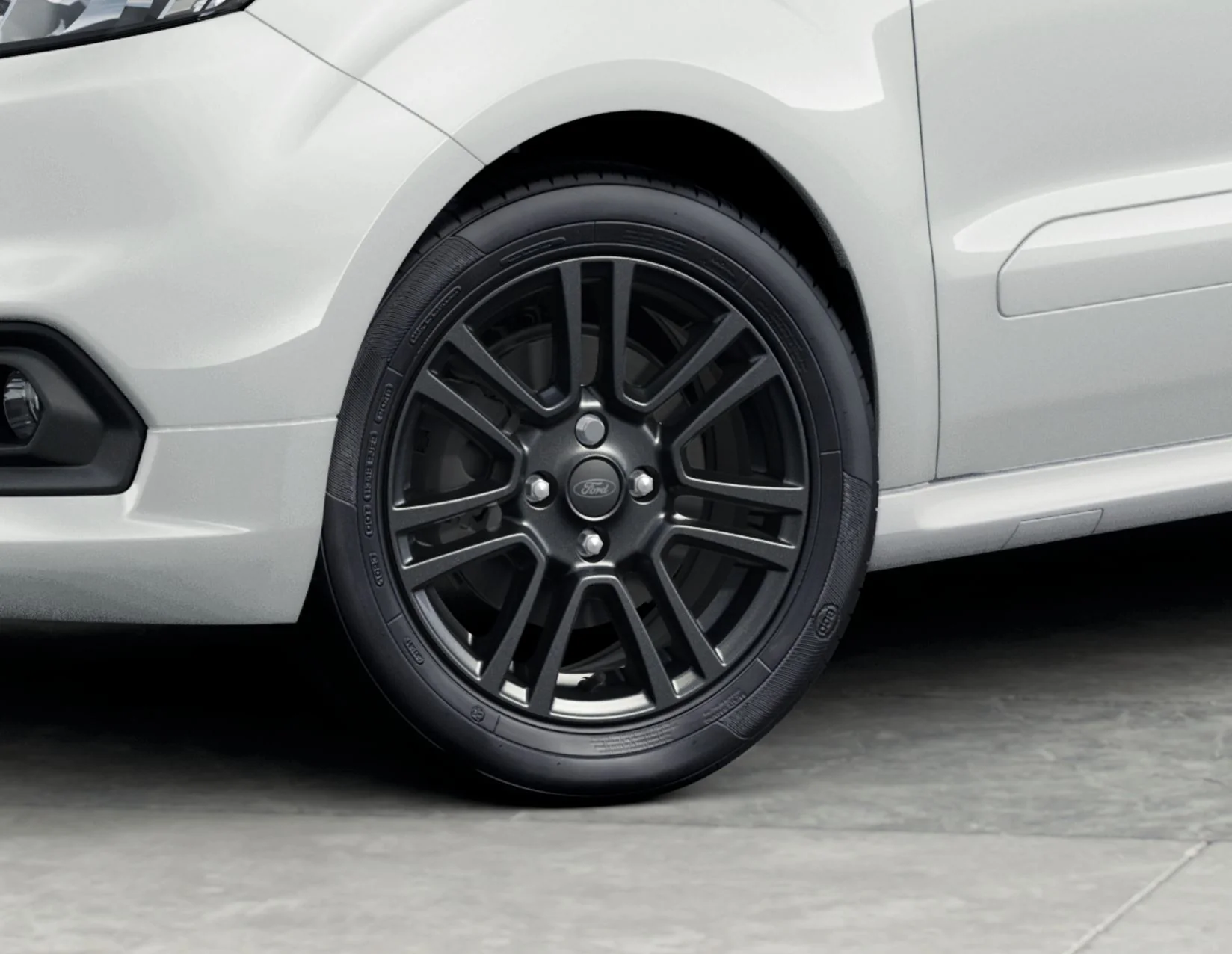 TRANSIT TOURNEO COURIER 16" ALLOY WHEEL 7X2-SPOKE DESIGN MAGNETIC GREY FINISH 2016-2023