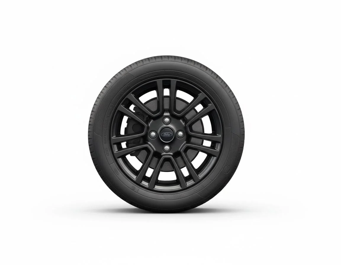 TRANSIT TOURNEO COURIER 16" ALLOY WHEEL 7X2-SPOKE DESIGN MAGNETIC GREY FINISH 2016-2023 - Image 4