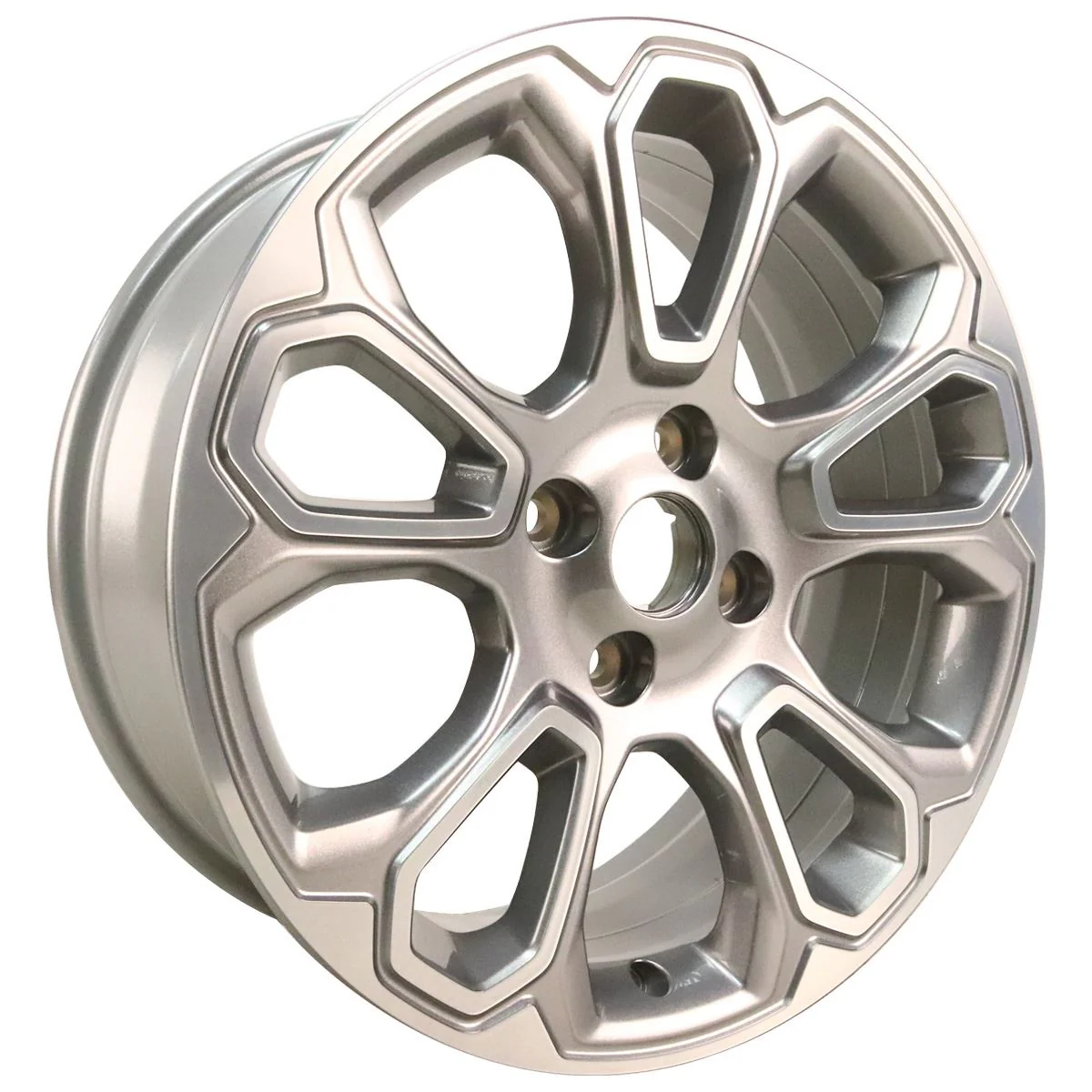 FORD GENUINE ECOSPORT 17" ALLOY WHEEL 10-SPOKE DESIGN FLASH GREY MACHINED FINISH 2017-2023 - Image 2