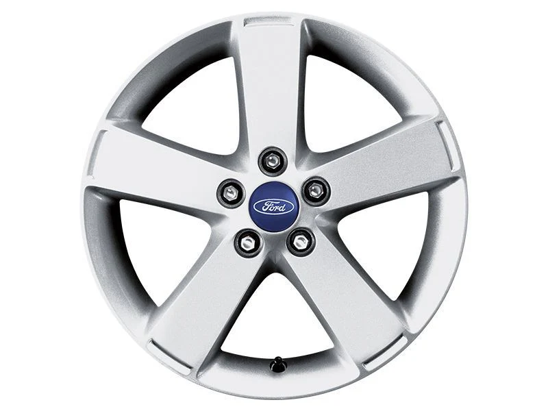 GALAXY S-MAX 17" ALLOY WHEEL 5-SPOKE DESIGN SILVER MACHINED FINISH 2006-2015