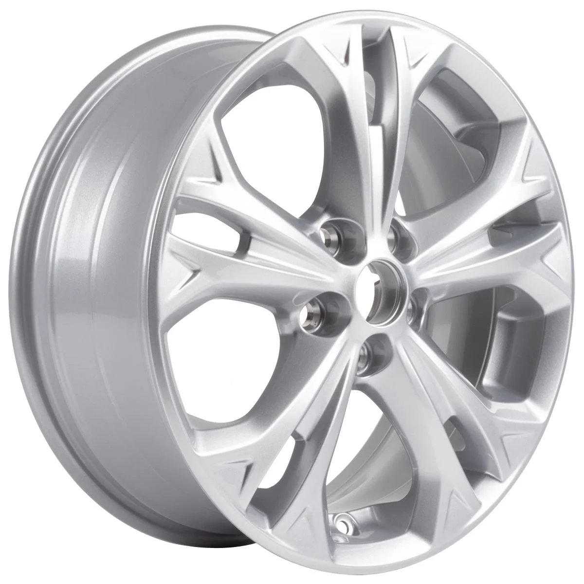 GALAXY S-MAX 17" ALLOY WHEEL 5-Y-SPOKE DESIGN SILVER FINISH 2012-2015 - Image 3
