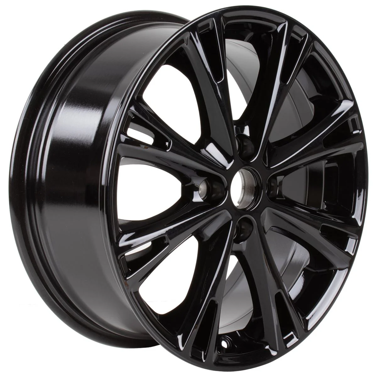 FIESTA 17" ALLOY WHEEL 8-SPOKE DESIGN PANTHER BLACK FINISH 2012-2019 2238231 - Image 4