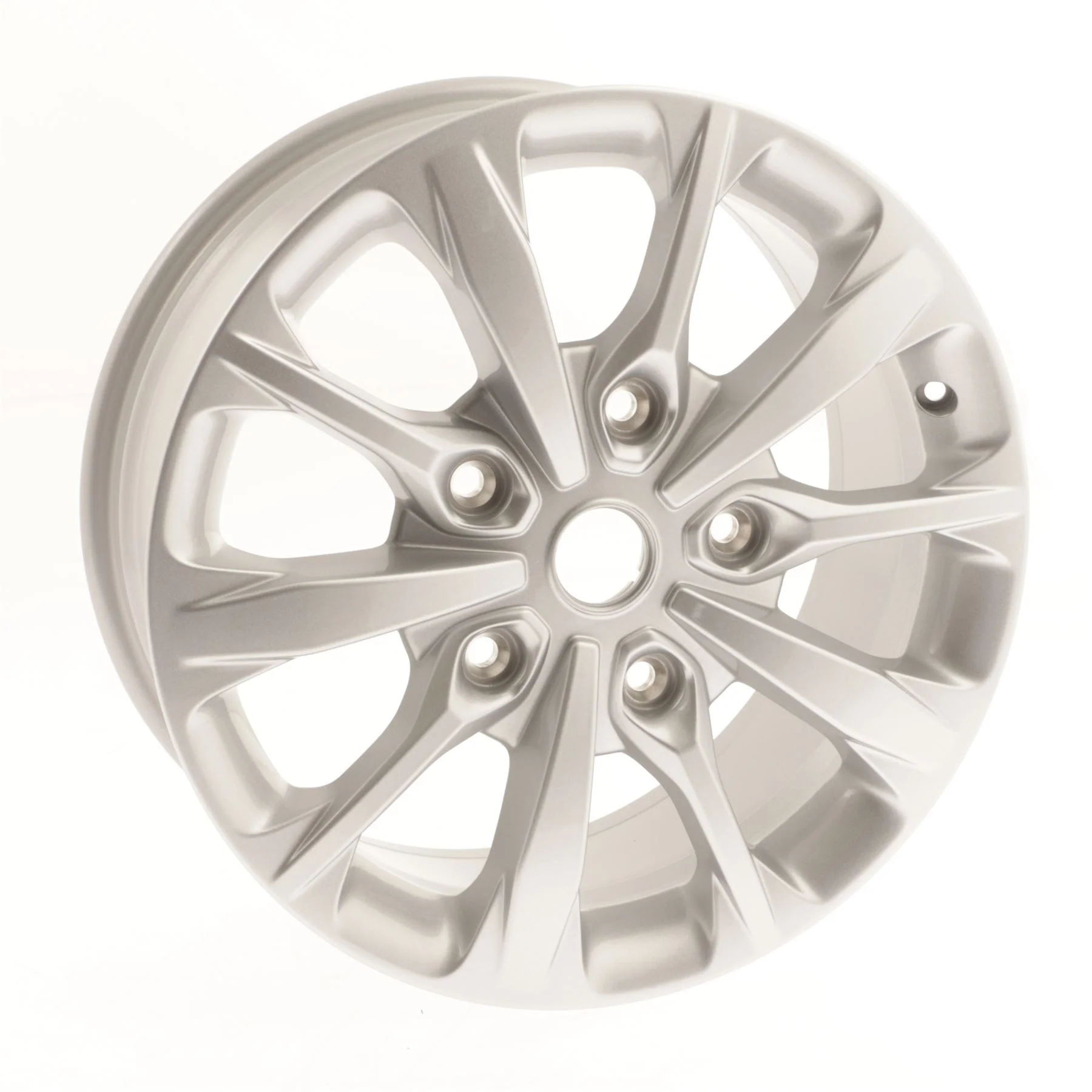 TRANSIT CUSTOM 18" ALLOY WHEEL 10-SPOKE DESIGN SILVER FINISH 2012-2023 - Image 2