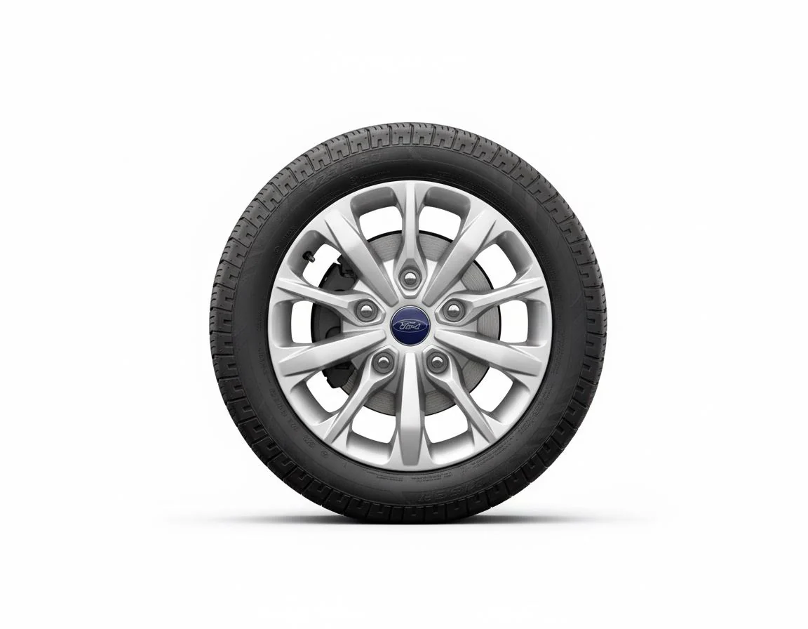 TRANSIT CUSTOM 18" ALLOY WHEEL 10-SPOKE DESIGN SILVER FINISH 2012-2023 - Image 3