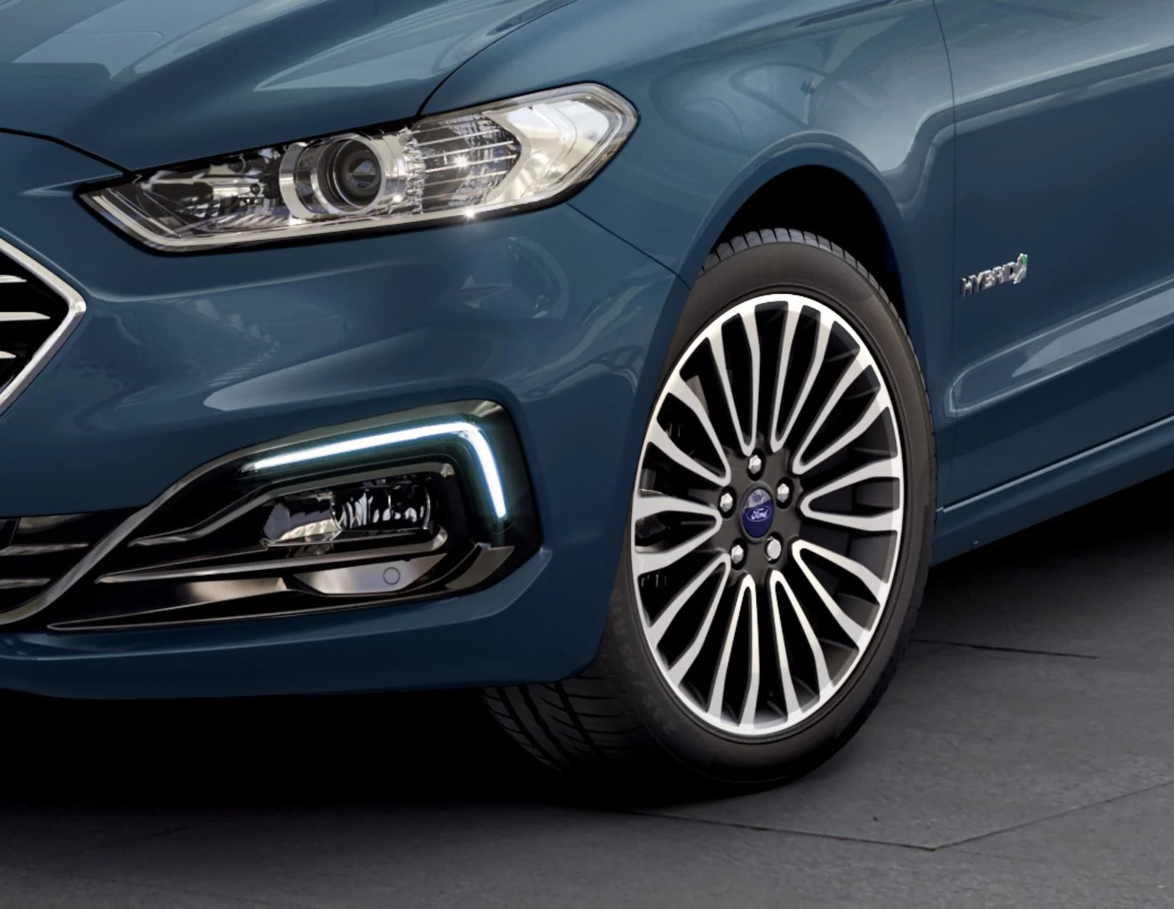 MONDEO 18" ALLOY WHEEL 10X2-SPOKE DESIGN FLASH GREY MACHINED FINISH 2019-2022
