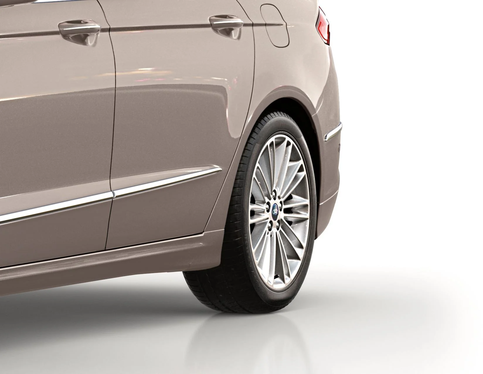 MONDEO 18" ALLOY WHEEL 10X2-SPOKE DESIGN SILVER FINISH 2014-2022