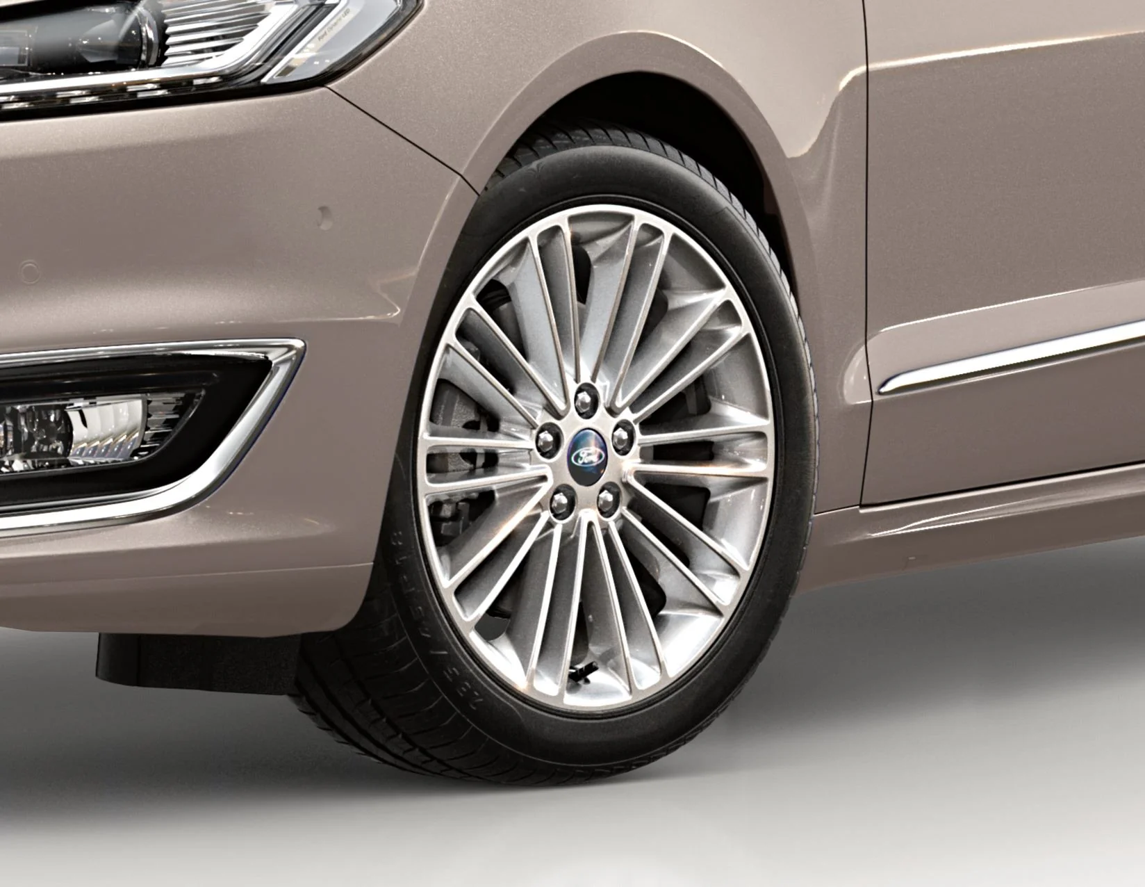MONDEO 18" ALLOY WHEEL 10X2-SPOKE DESIGN SILVER FINISH 2014-2022 - Image 2