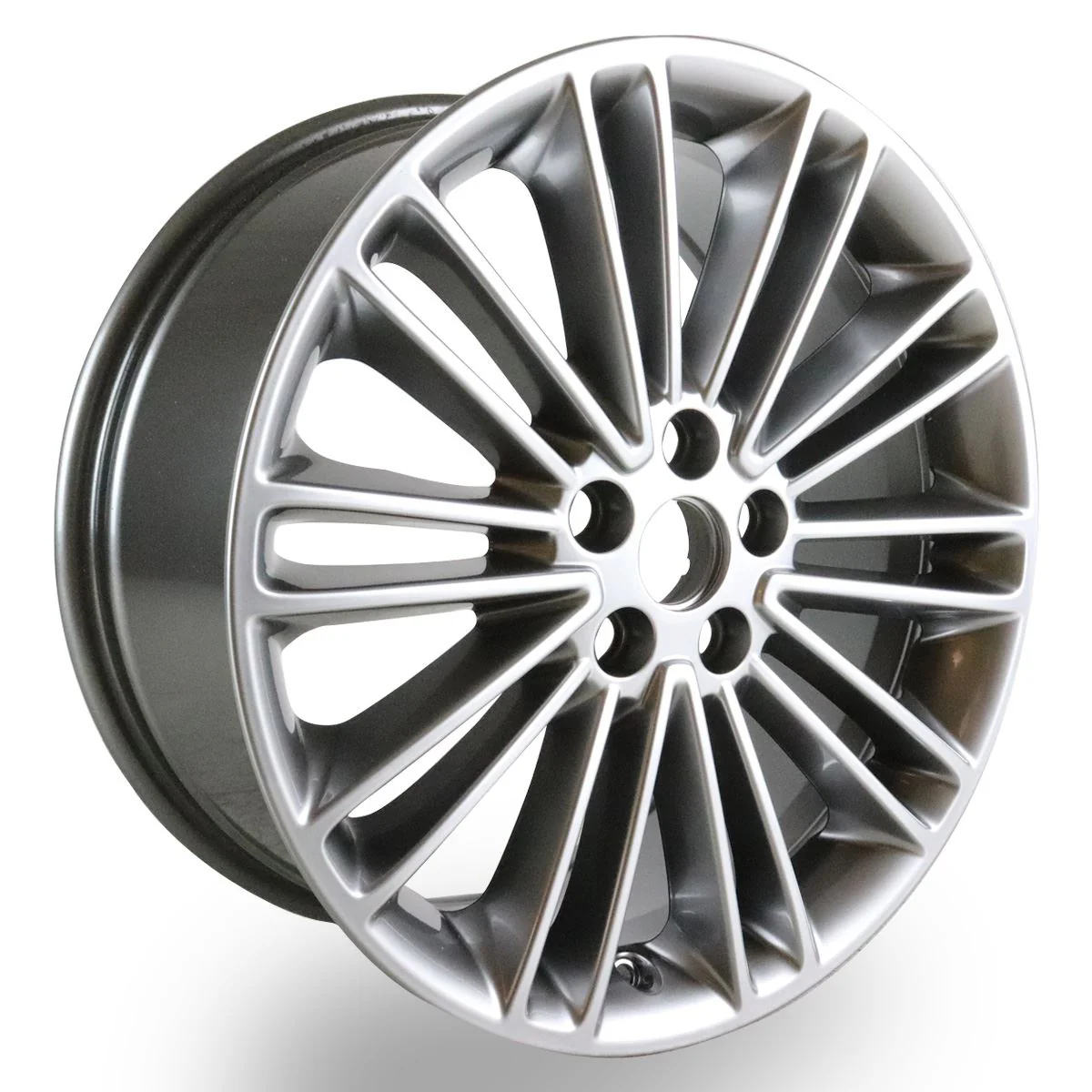 MONDEO 18" ALLOY WHEEL 10X2-SPOKE DESIGN SILVER FINISH 2014-2022 - Image 3
