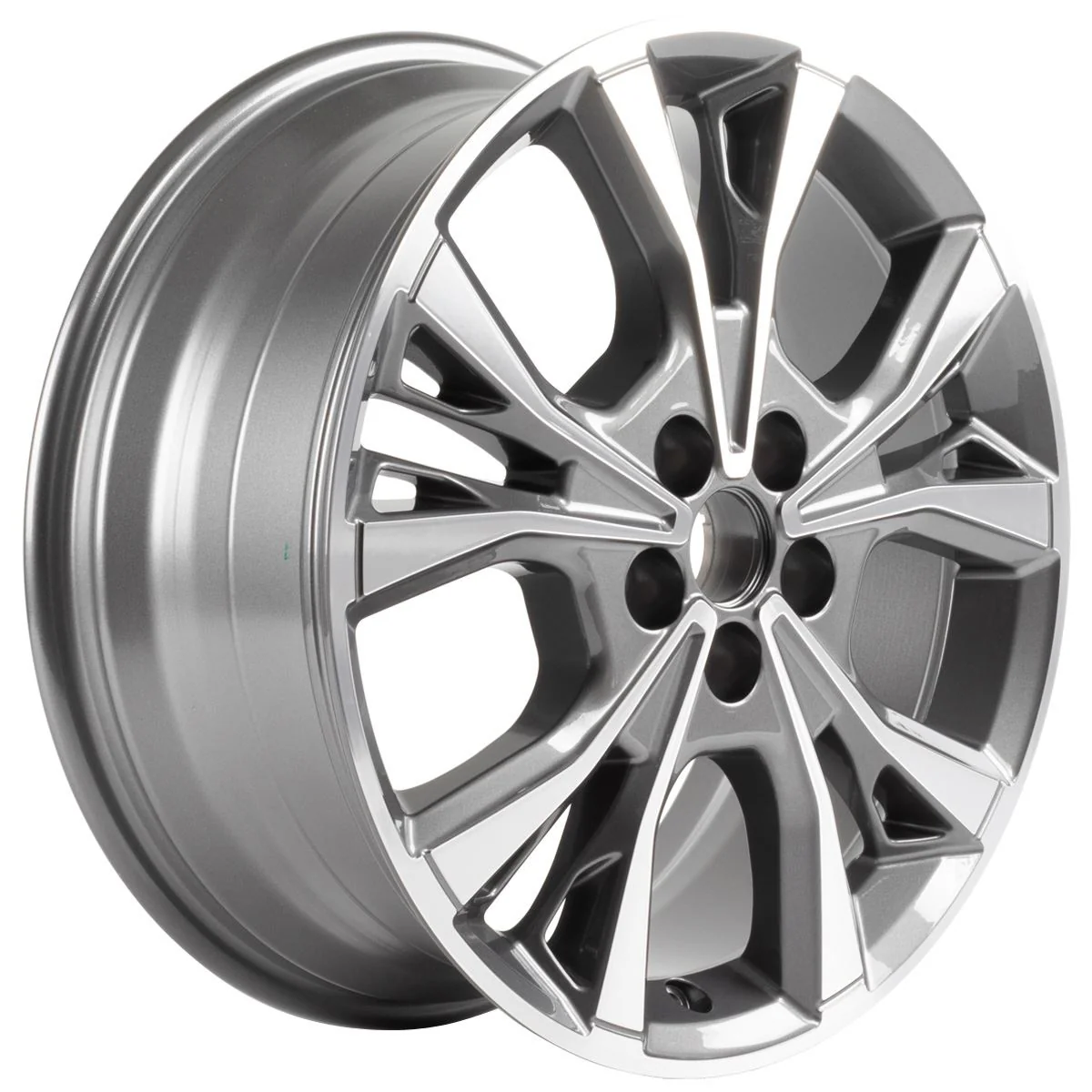 S-MAX 18" ALLOY WHEEL 5-Y-SPOKE DESIGN ROCK METALLIC FINISH 2015-2023 - Image 2