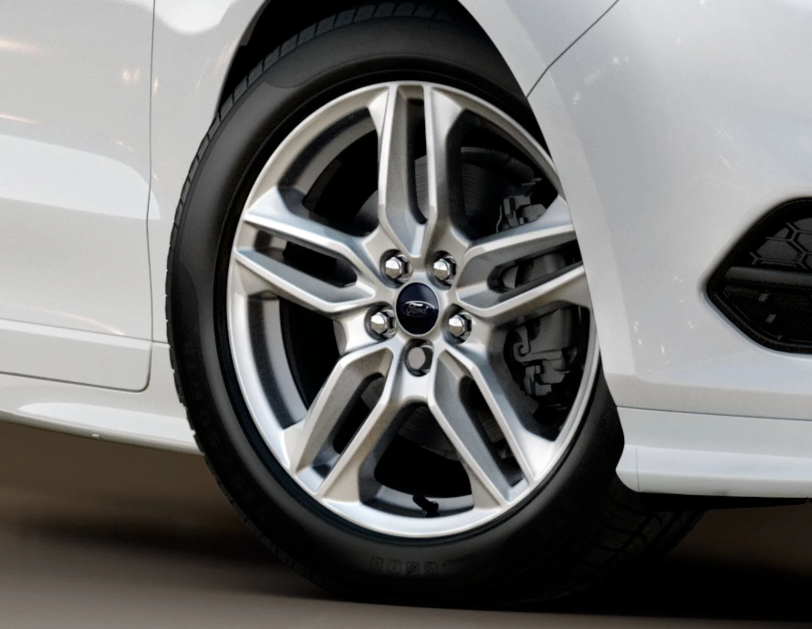 EDGE GALAXY S-MAX 18" ALLOY WHEEL 5X2-SPOKE DESIGN SPARKLE SILVER FINISH 2015-2023