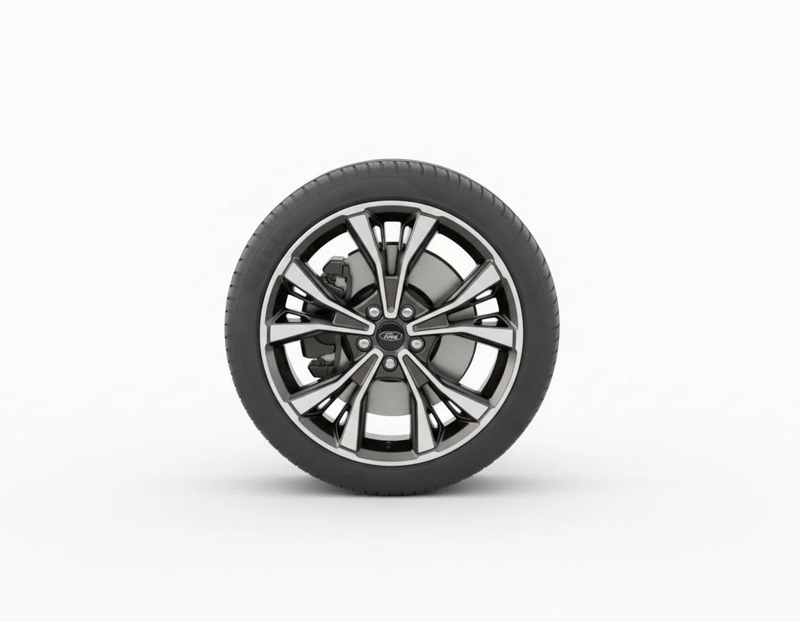 FOCUS C-MAX MONDEO 18" ALLOY WHEEL 5X2-SPOKE DESIGN TARNISH DARK MACHINED FINISH 2014-2022 - Image 3
