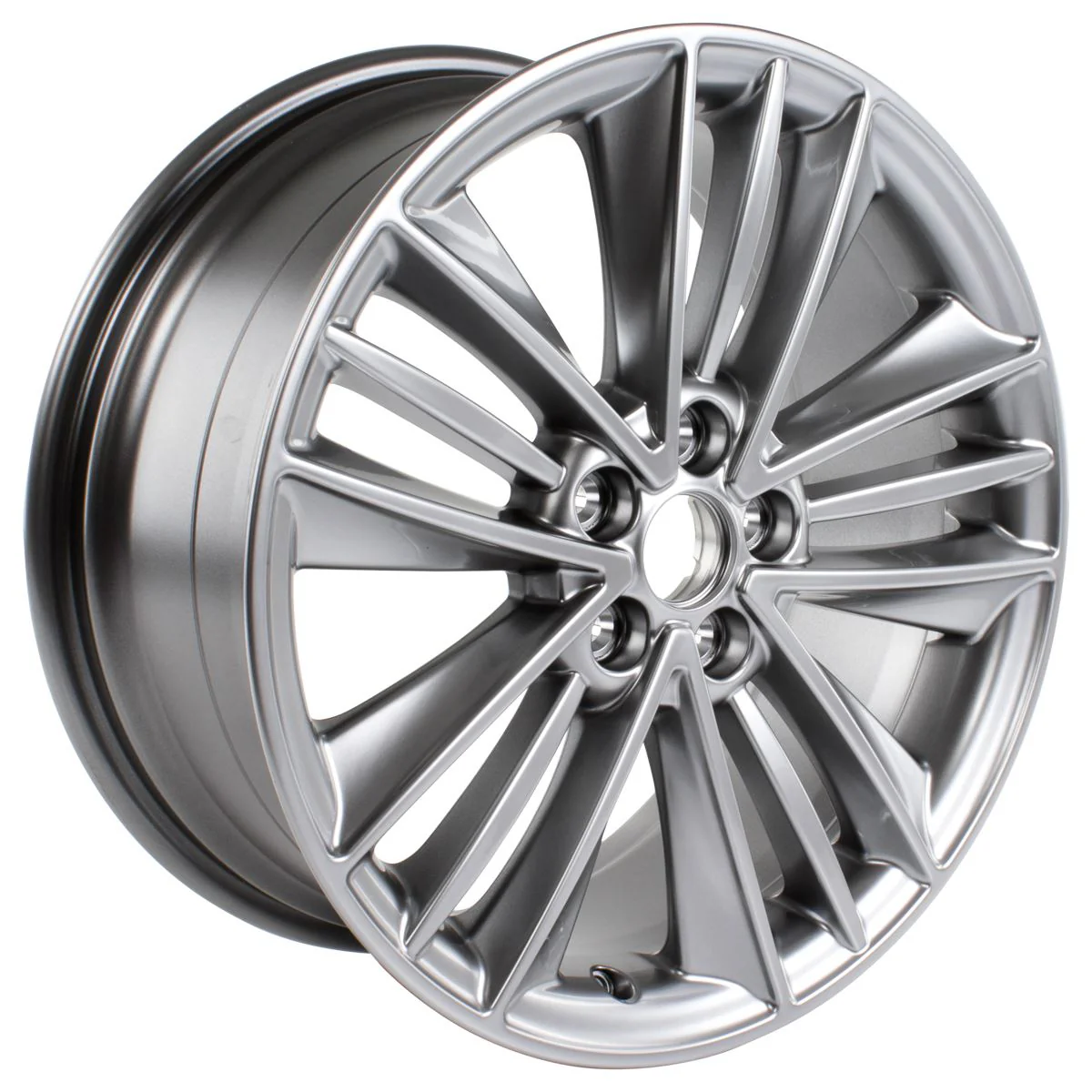 FOCUS MONDEO 18" ALLOY WHEEL 5X3-SPOKE DESIGN LUSTER NICKEL FINISH 2019-2025 - Image 2