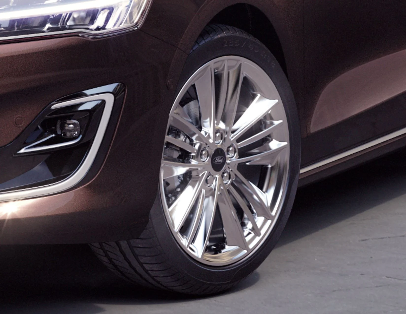 FOCUS/MONDEO 18" ALLOY WHEEL 5X3-SPOKE DESIGN SILVER FINISH NOT INCLUDED 2018-2025 2266491