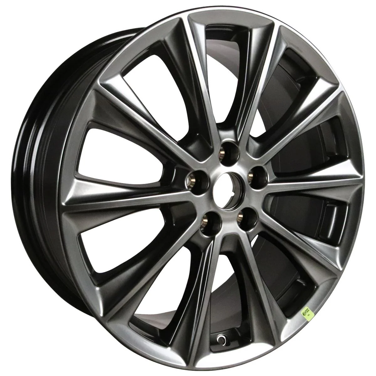 MONDEO 19" ALLOY WHEEL 10-SPOKE DESIGN TARNISHED DARK FINISH 2017-2022 - Image 2