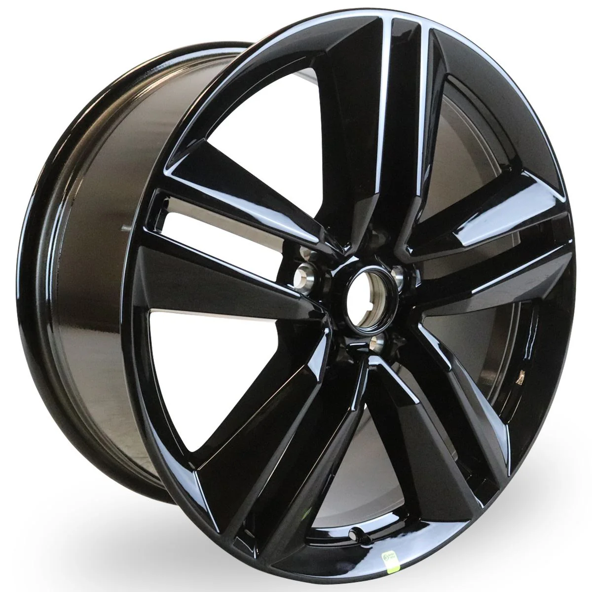 MUSTANG S550 19" ALLOY WHEEL 5X2-SPOKE DESIGN EBONY BLACK FINISH 2015-2024 - Image 3