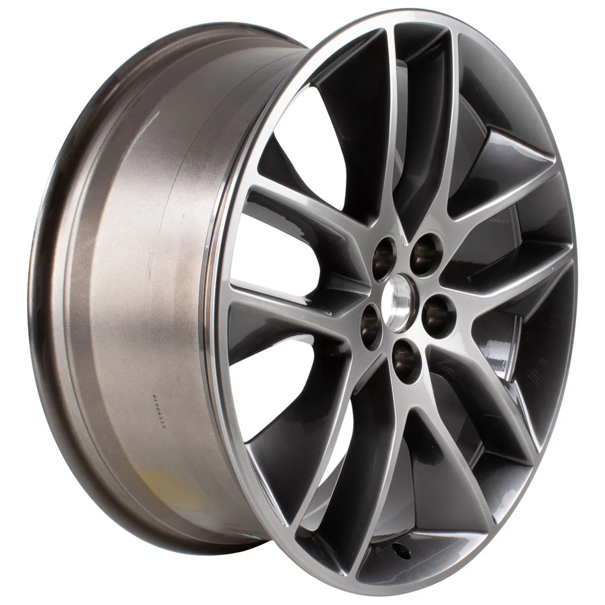 EDGE 20" ALLOY WHEEL 5x2-Y-SPOKE DESIGN TARNISHED DARK ANTHRACITE FINISH 2016-2018 - Image 4