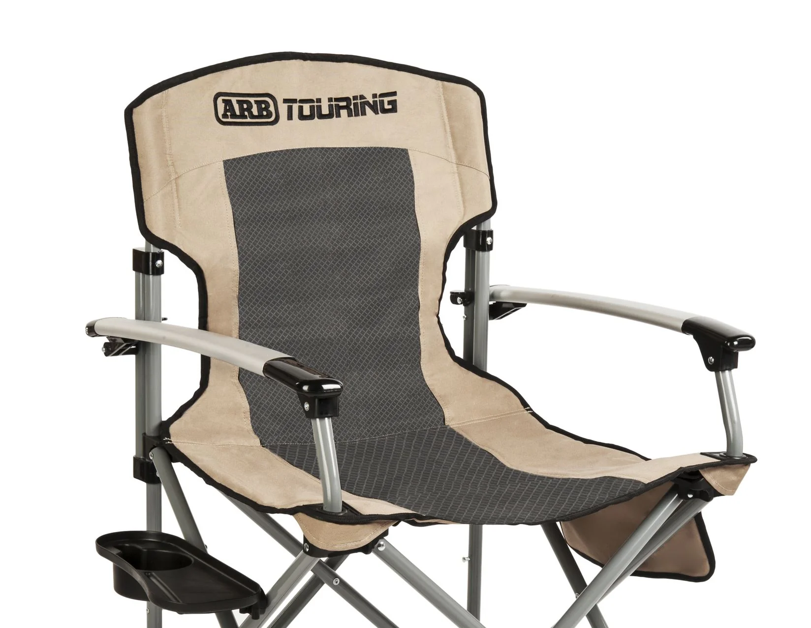 ARB* CAMPING CHAIR WITH CARRY BAG,BLACK AND BEIGE - Image 5