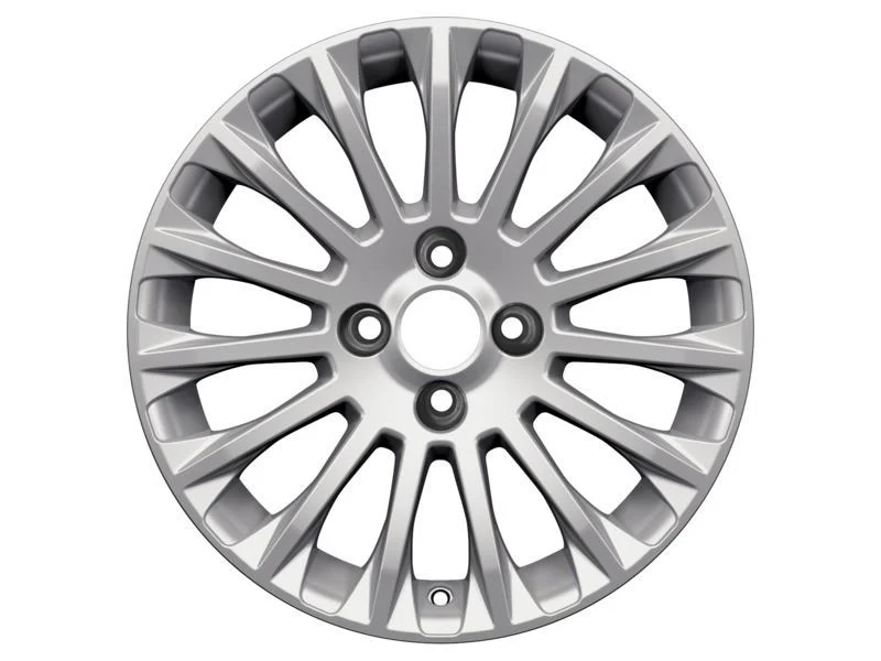 B-MAX 16" ALLOY WHEEL 15-SPOKE DESIGN SPARKLE SILVER FINISH 2012-2017 - Image 2