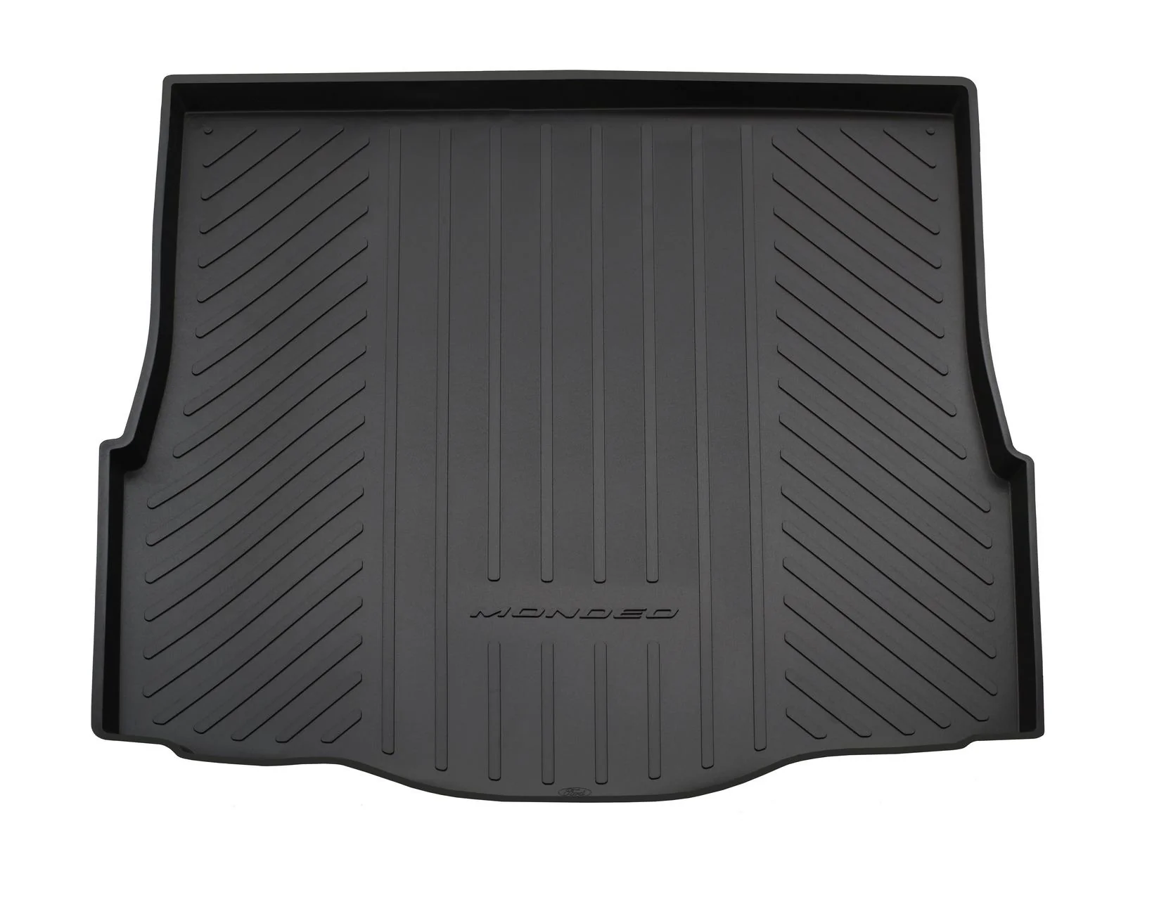 MONDEO SALOON RUBBER BOOT FLOOR MAT ALL-WEATHER LOAD COMPARTMENT TRAY WITH LOGO NON HEV 2014-2022 2348157