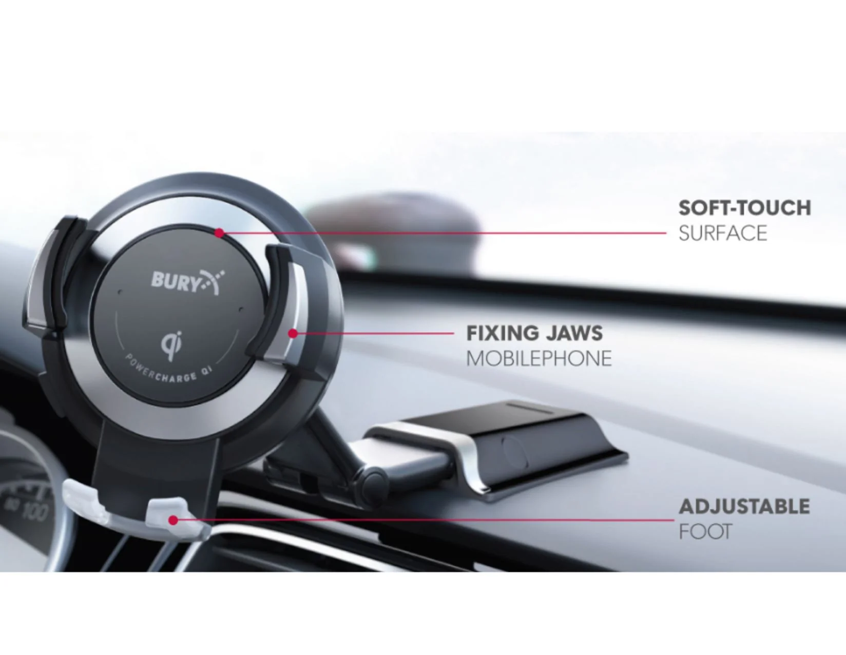 BURY* POWERMOUNT SYSTEM POWERCHARGE QI - Image 2