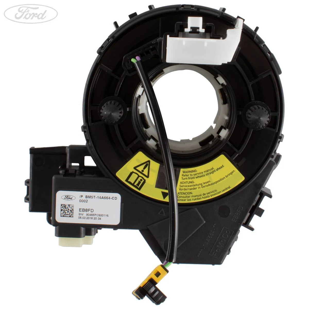 C-MAX FOCUS KUGA STEERING WHEEL COVER & CONTACT PLATE - Image 7