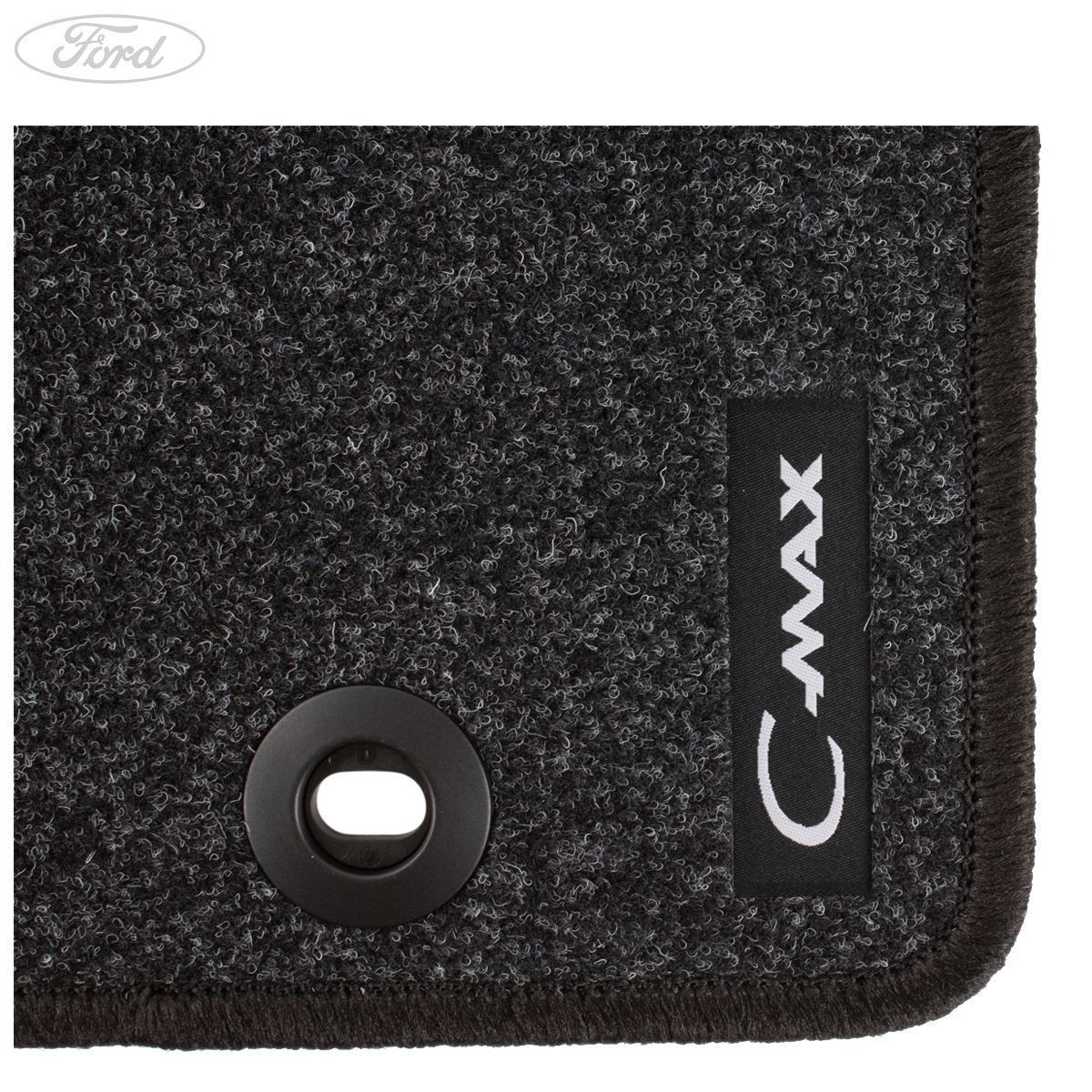 C-MAX FRONT & REAR CARPET CONTOUR FLOOR MATS 2007-2010 - Image 3