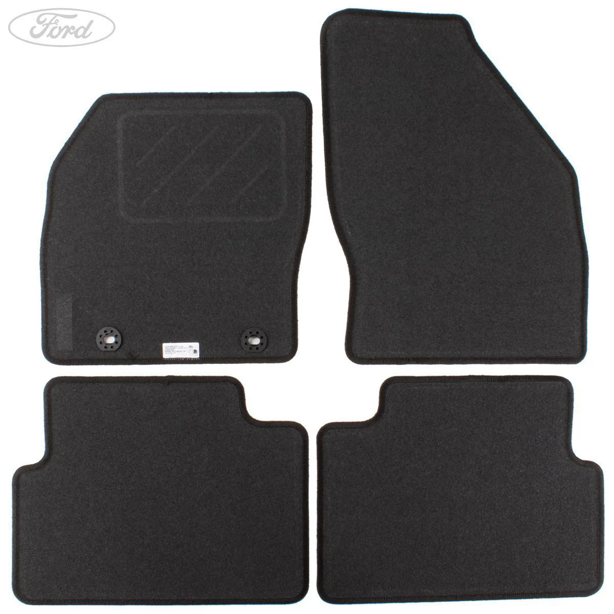 C-MAX FRONT & REAR CARPET CONTOUR FLOOR MATS 2007-2010 - Image 5