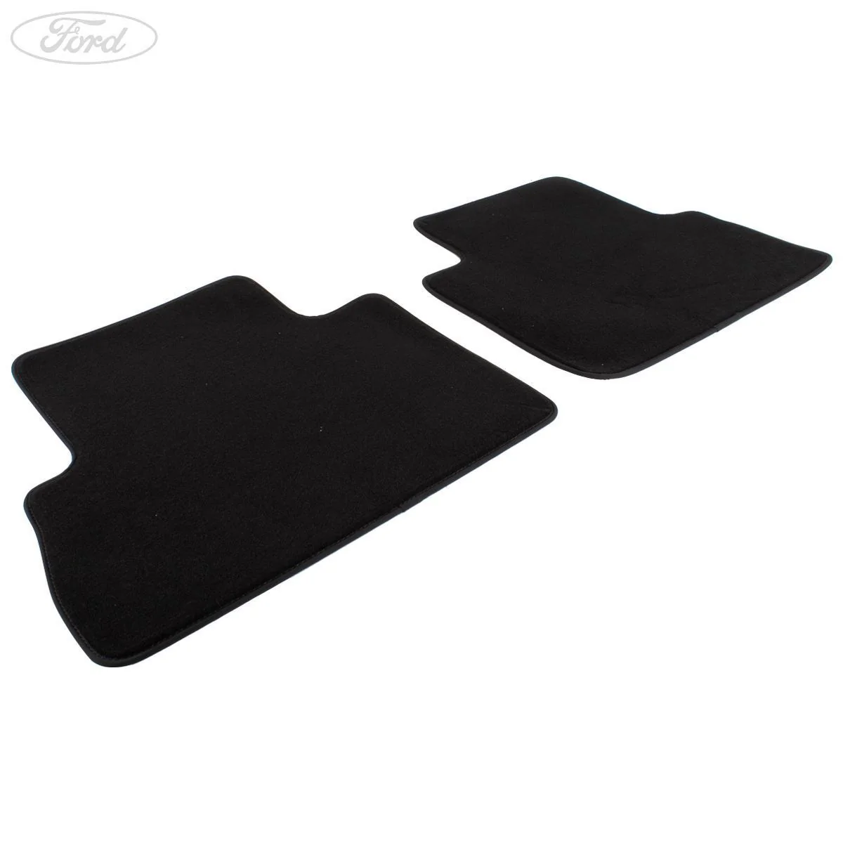 C-Max Rear 2nd Row Floor Mats Set Velour Charcoal 2015-2019