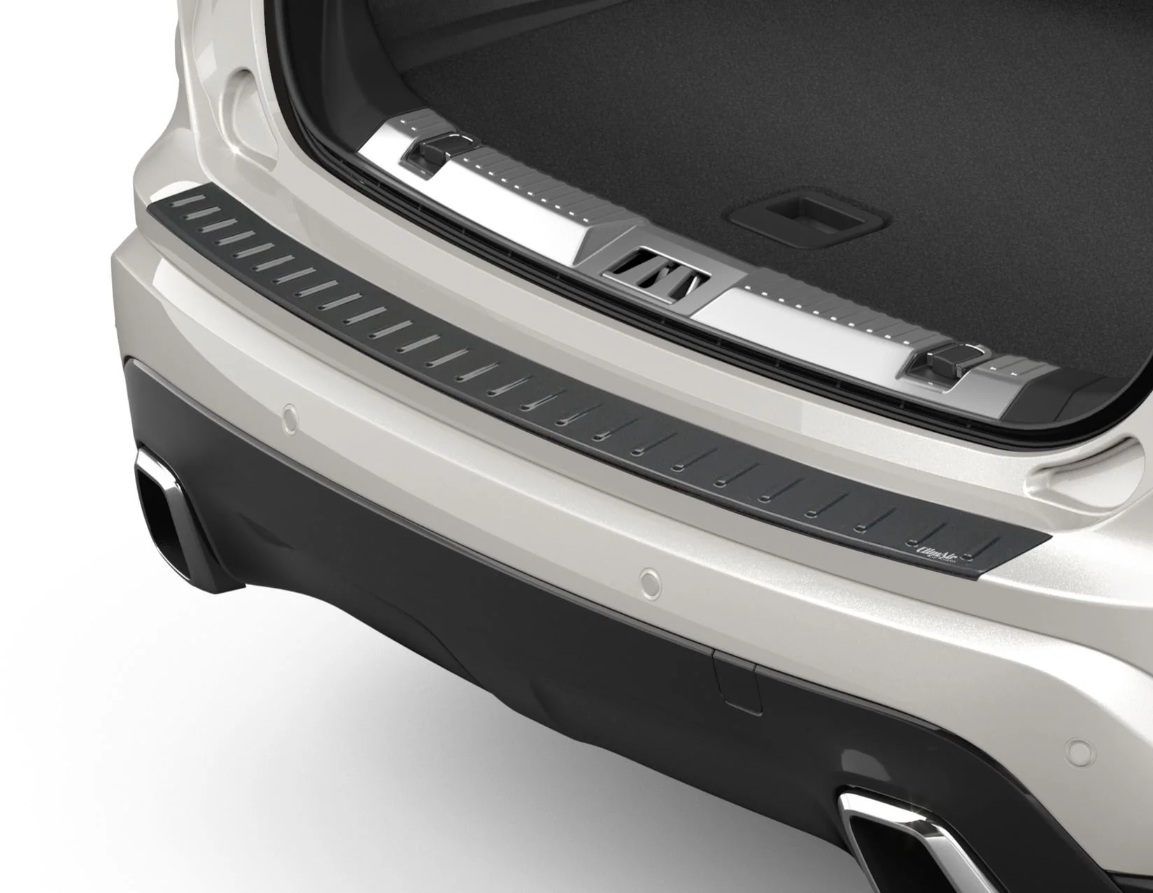 EDGE FROM 09/2018 CLIMAIR®* REAR BUMPER PROTECTOR PLATE,CONTOURED,MATT GREY