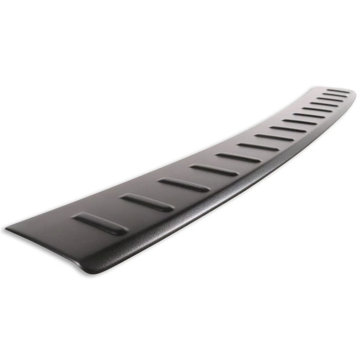 FOCUS CLIMAIR® ®* REAR BUMPER PROTECTOR RIBBED PLATE, CONTOURED, MATT BLACK 2014-2018 - Image 3