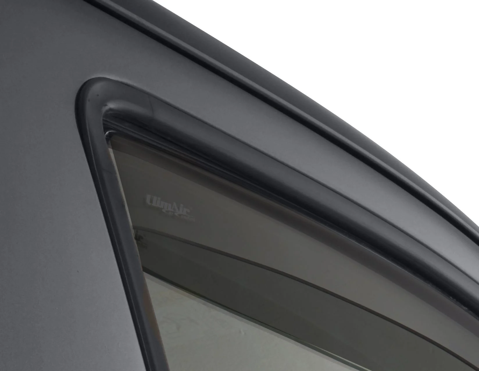 TRANSIT CUSTOM CLIMAIR FRONT WINDOW WIND DEFLECTORS BLACK 2017- ONWARDS - Image 2