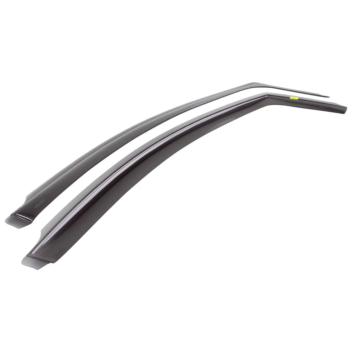 KA CLIMAIR ®* WIND DEFLECTORS FOR FRONT DOOR WINDOWS, BLACK - Image 3