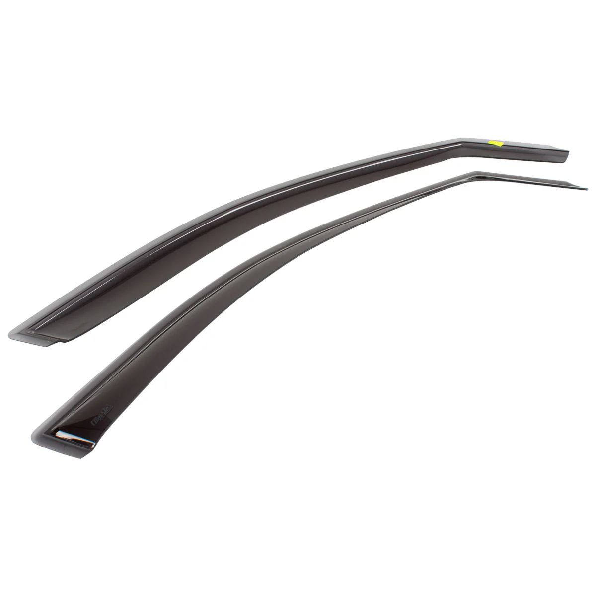 RANGER DOUBLE CAB CLIMAIR®* WIND DEFLECTORS FOR FRONT DOOR WINDOWS, BLACK, 2012 - ONWARD - Image 6