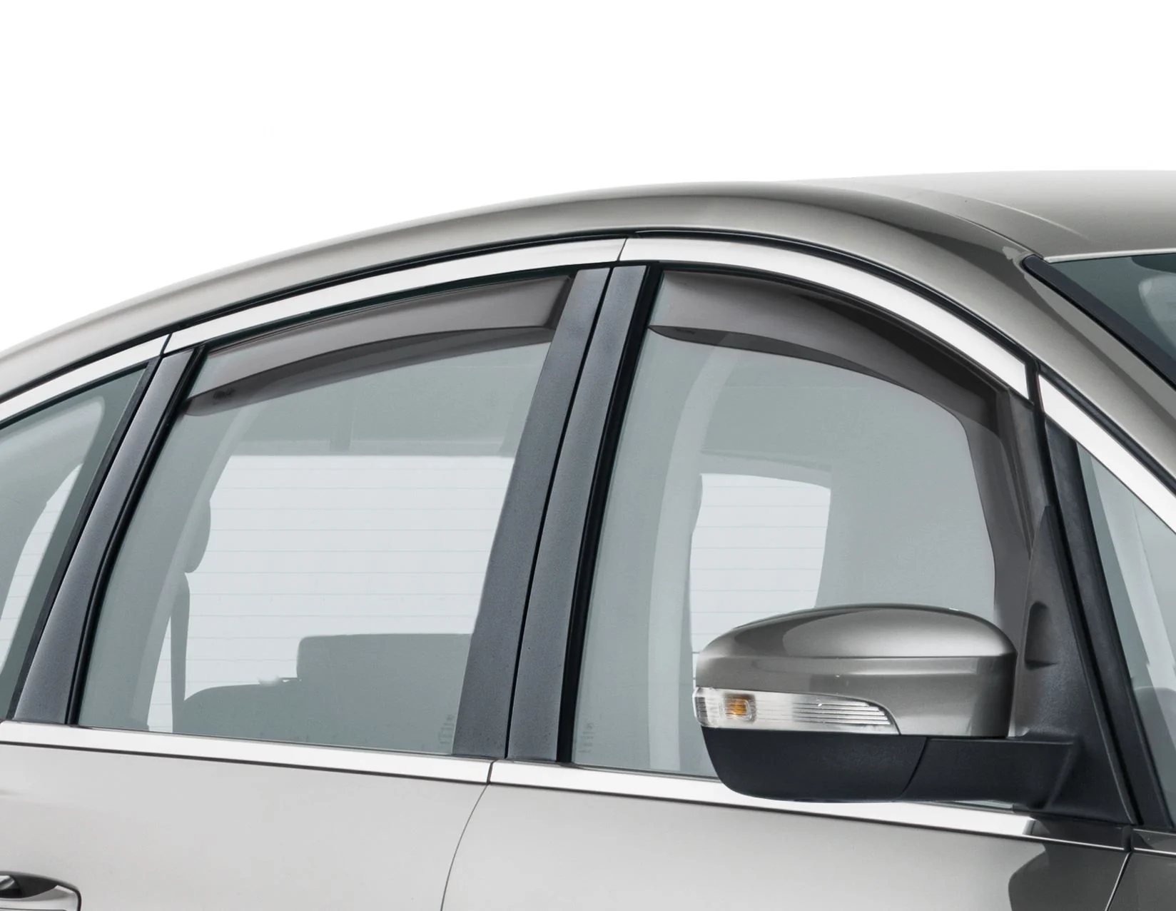S-MAX FROM 05/2015 CLIMAIR®* WIND DEFLECTORS FOR REAR DOOR WINDOWS,BLACK