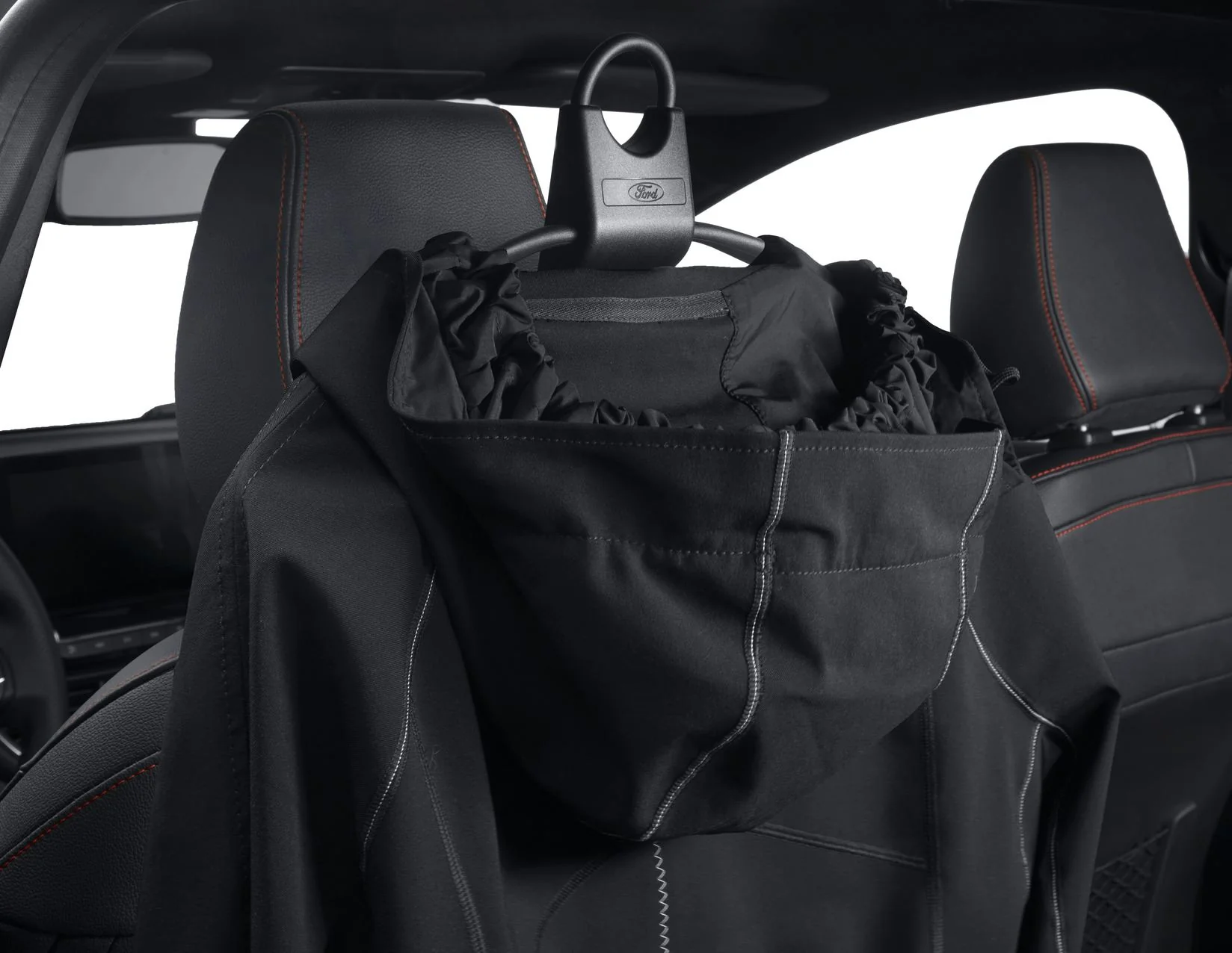 COAT HANGER WITH DOCKING UNIT,MATT BLACK - Image 2