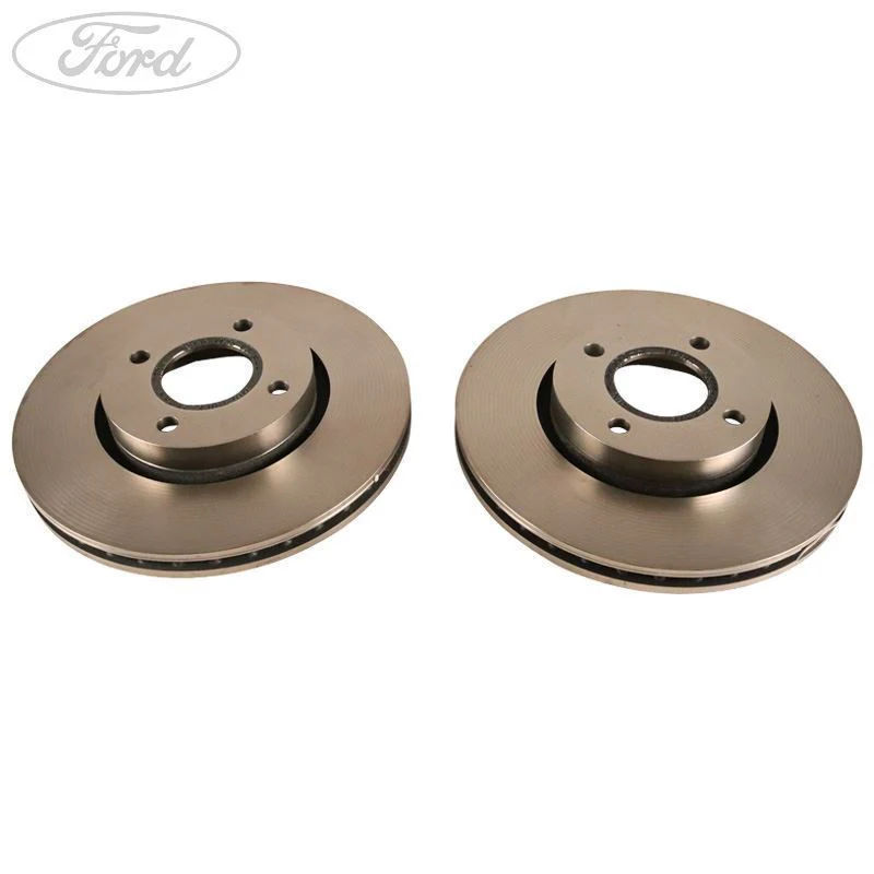 COUGAR MONDEO MK2 FRONT VENTED BRAKE DISCS PAIR SET - Image 4