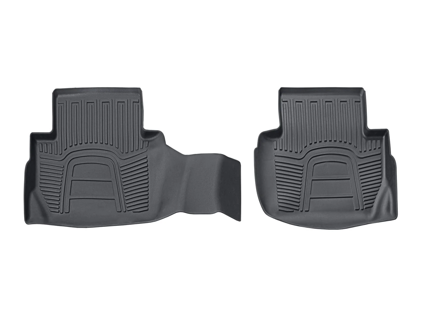 ECOSPORT RUBBER FLOOR MATS REAR SET, TRAY STYLE, BLACK, 2017 - ONWARDS - Image 3
