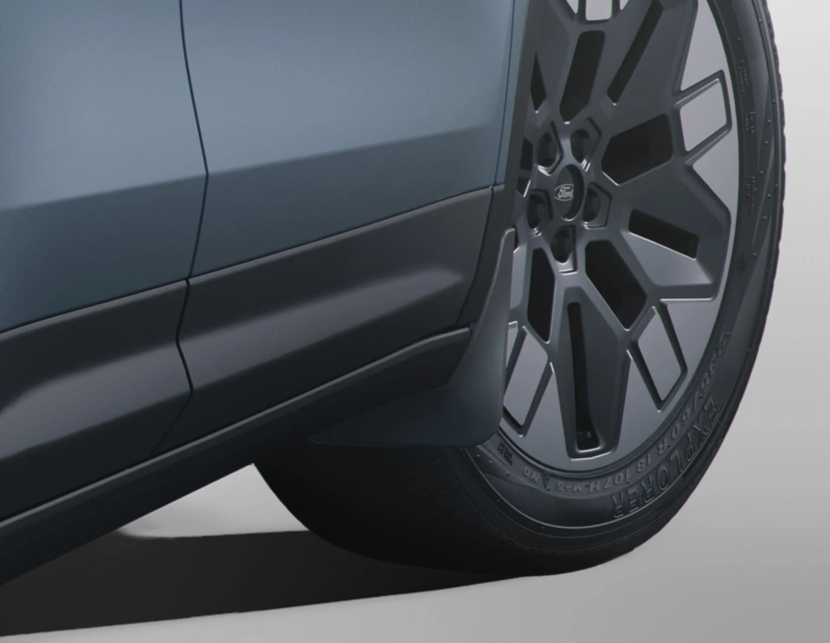 ALL-ELECTRIC EXPLORER FROM 03/2024 MUD FLAPS FRONT,CONTOURED