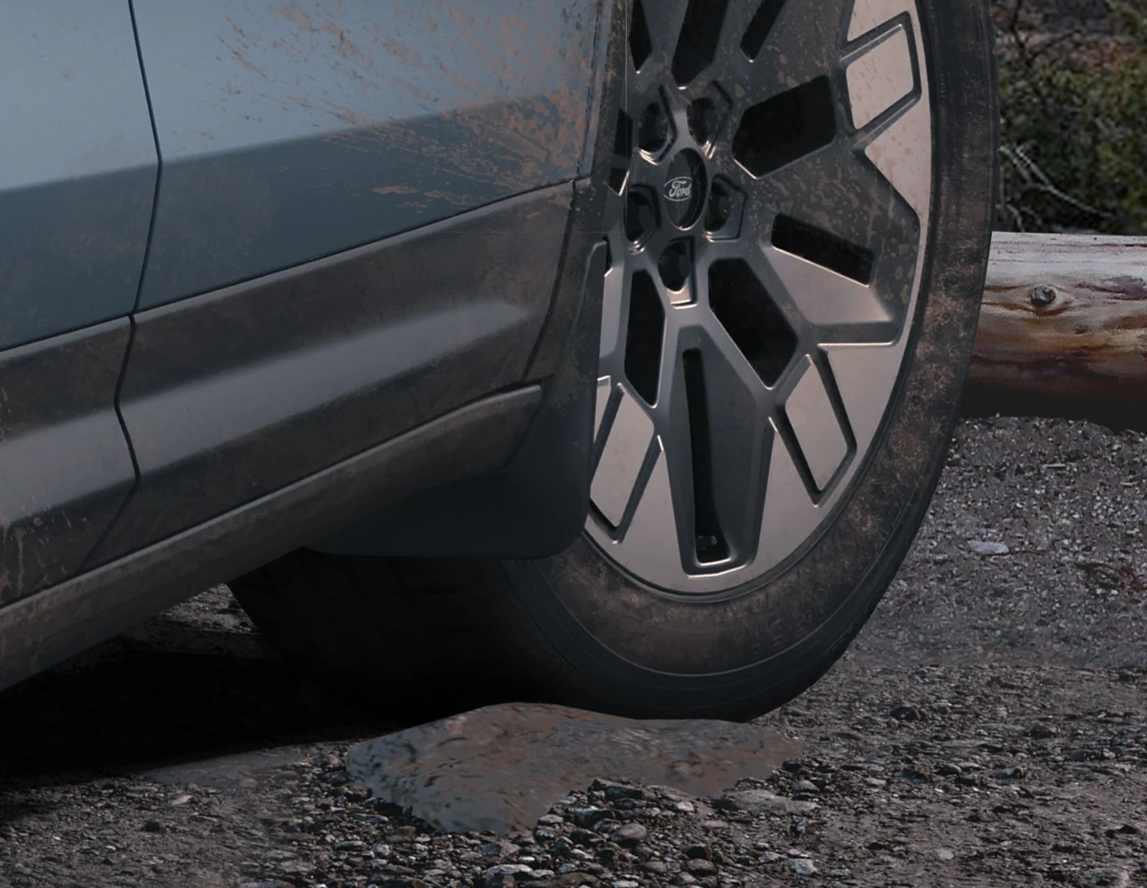 ALL-ELECTRIC EXPLORER FROM 03/2024 MUD FLAPS FRONT,CONTOURED - Image 2